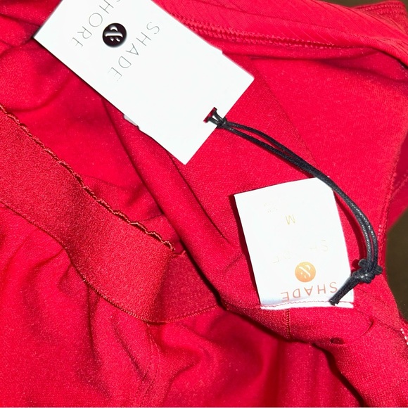 Red Shade & Shore One-shoulder asymmetrical design with cut out size Medium 8 10 - Picture 3 of 5